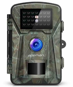 APEMAN 12MP 1080P Trail Wildlife Camera Trap with Infrared Night Vision - Camouflage